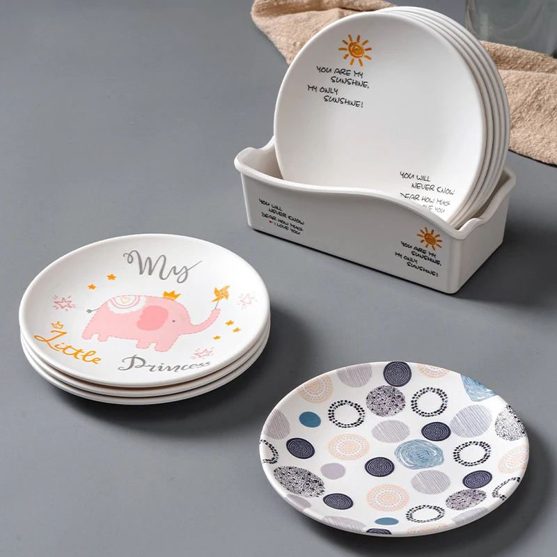 Patterned Melamine Plates: Adding Flair to Your Meals插图