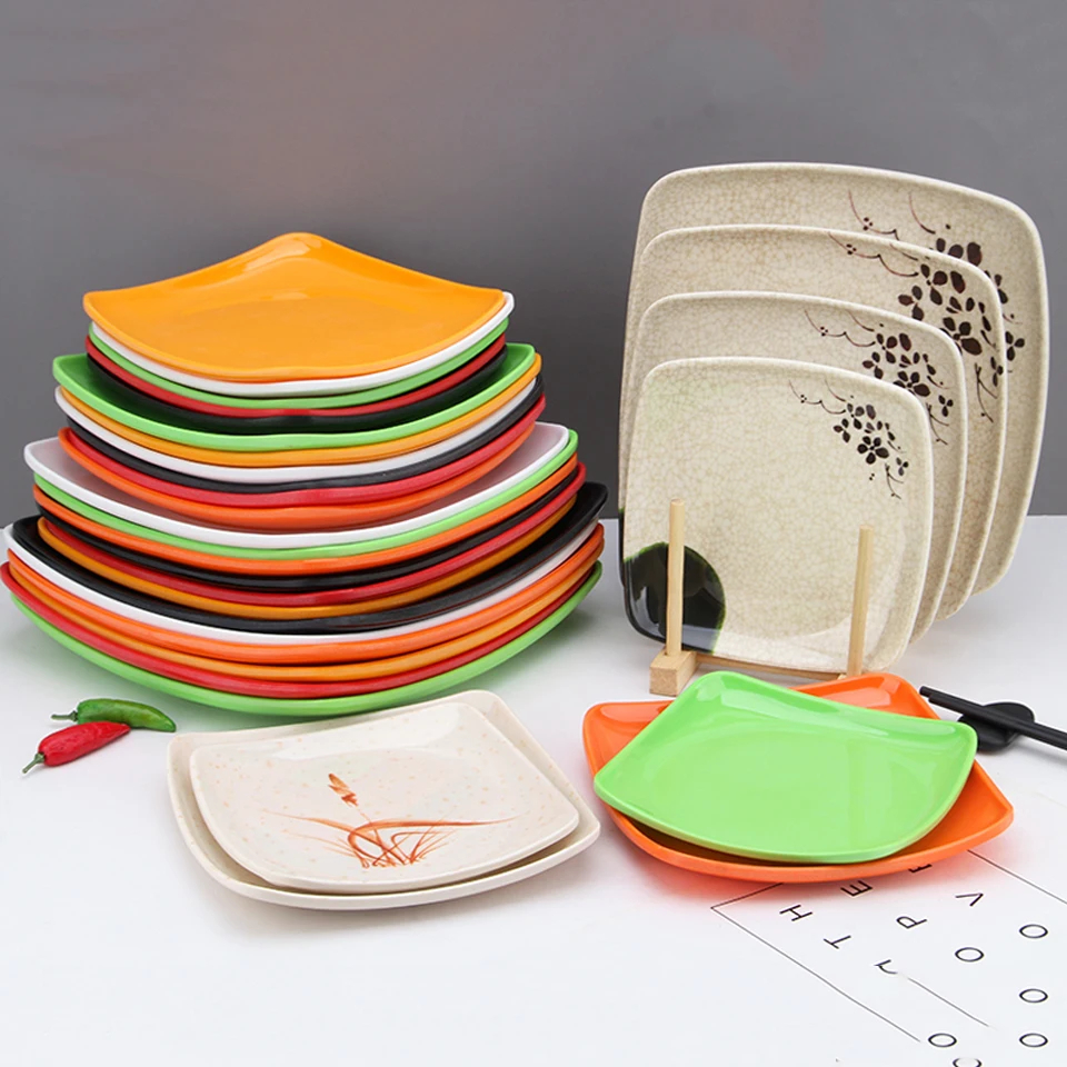 The History of Melamine Plates: From Inception to Innovation插图