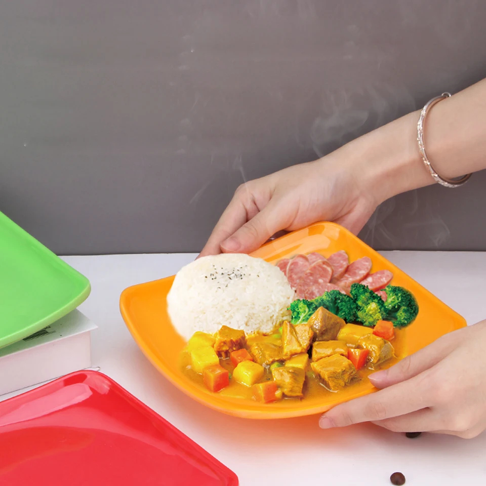 Maximizing Meal Presentation with Stylish Melamine Plates插图