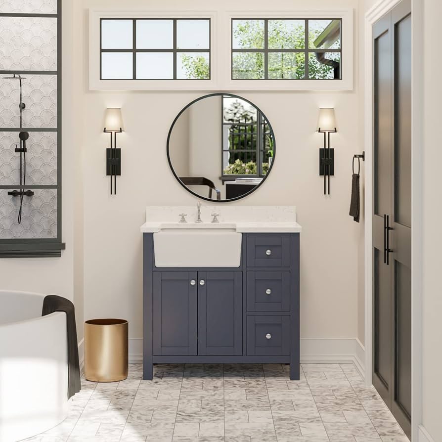 The Rise of Matte Black Finishes: Adding Modern Elegance to Floating Vanities in 2024插图