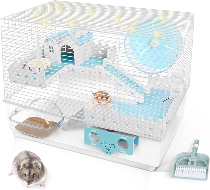 Hamster Cage Considerations for Multiple Hamsters: Tips for Harmonious Living插图