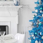 blue christmas decorations ideas