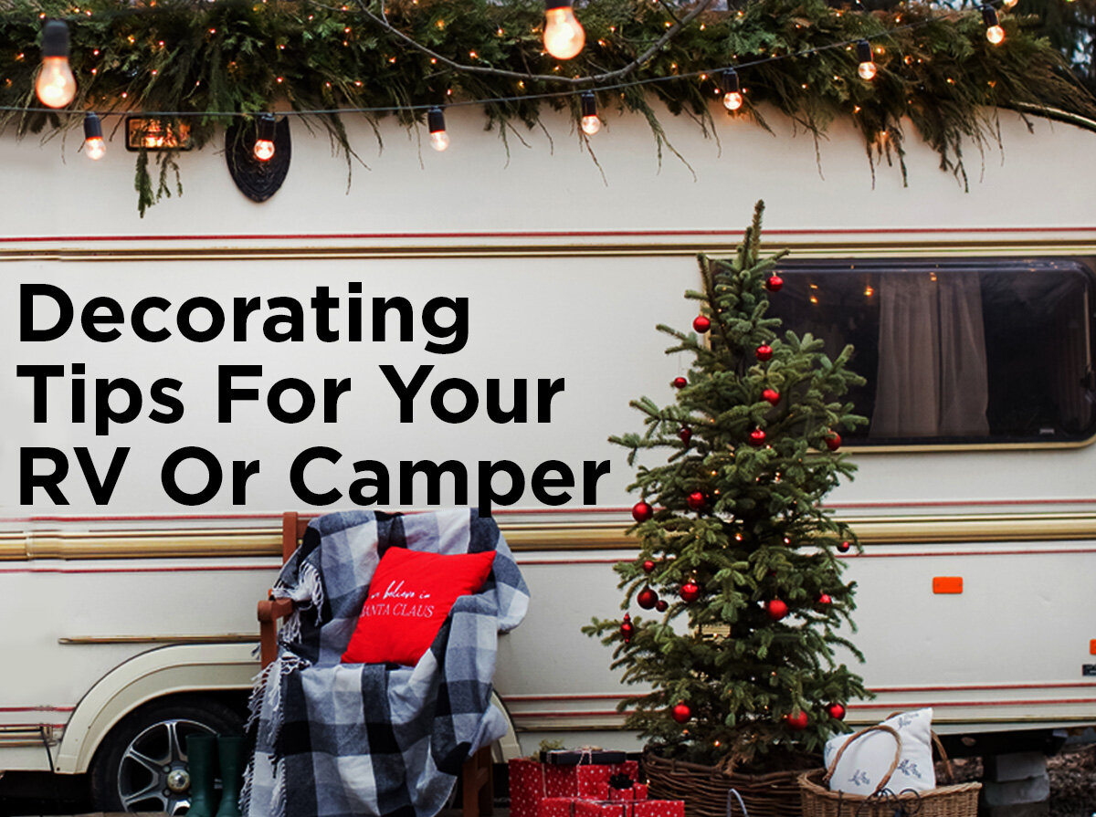 christmas decoration camper