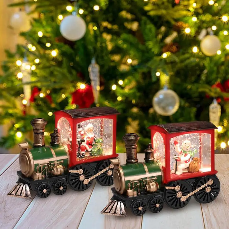 christmas train decoration