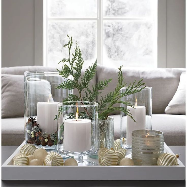 coffee table christmas decorating ideas