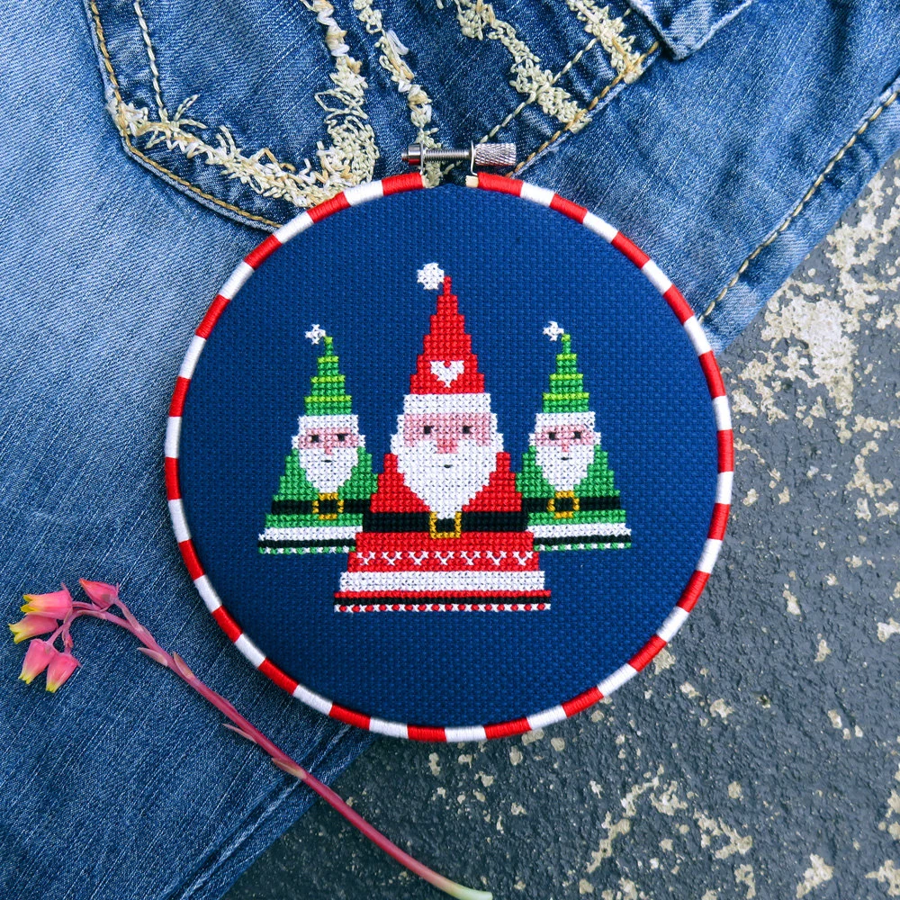 christmas decorations cross stitch