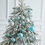 mint green christmas decorations