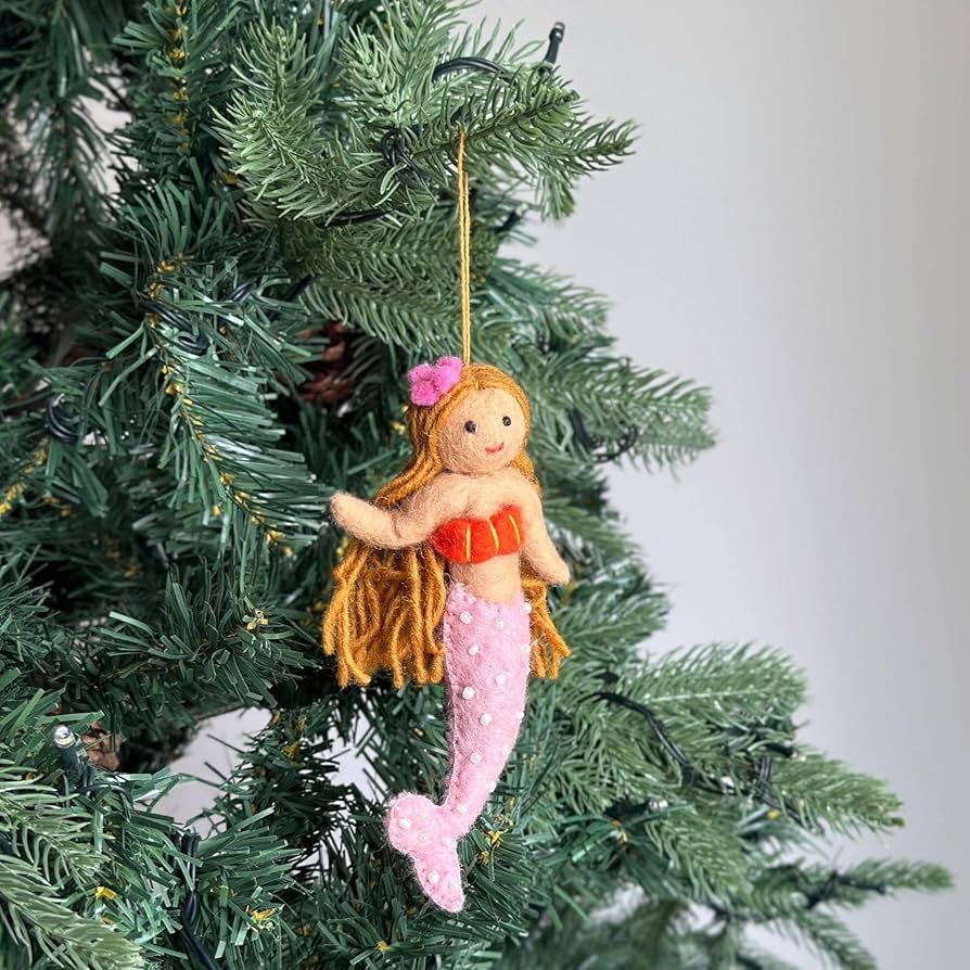 mermaid christmas decorations