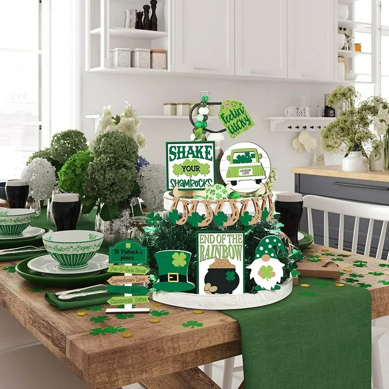 st patrick's day table decorations