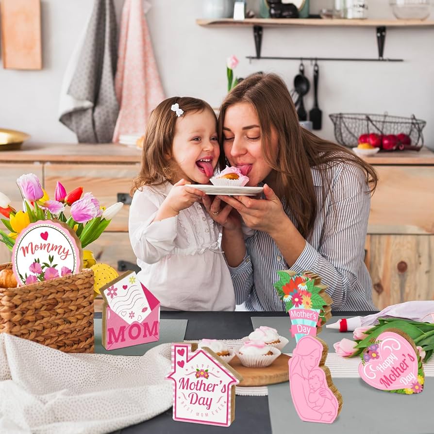 table decor for mother's day