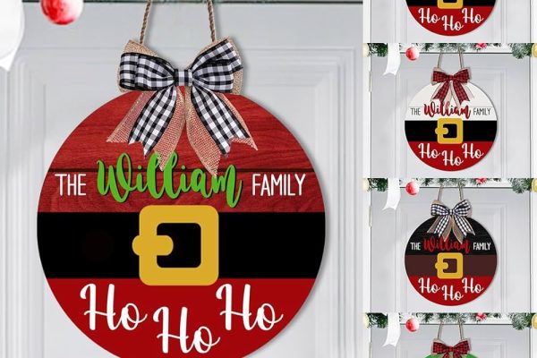 christmas decoration door hanger