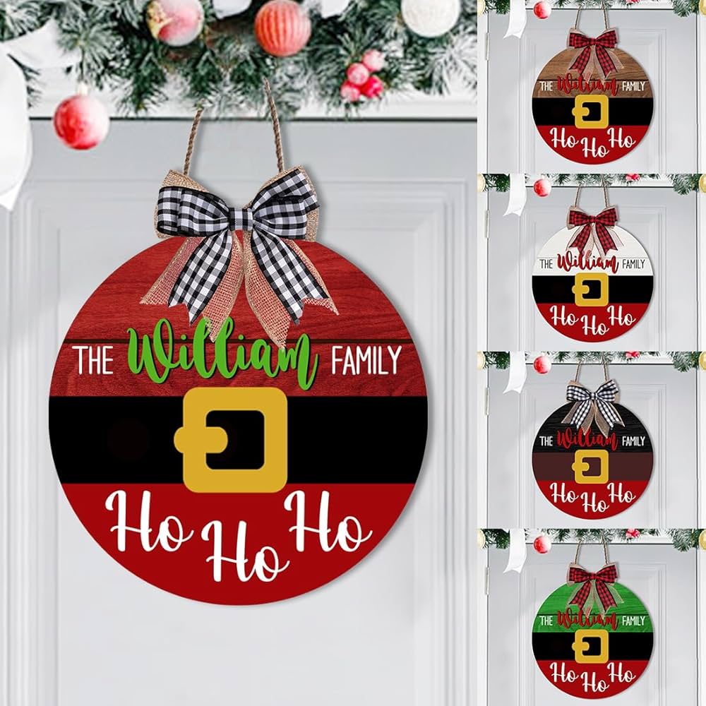 christmas decoration door hanger