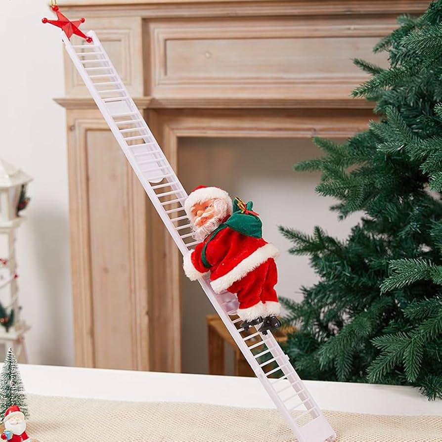 christmas ladder decor