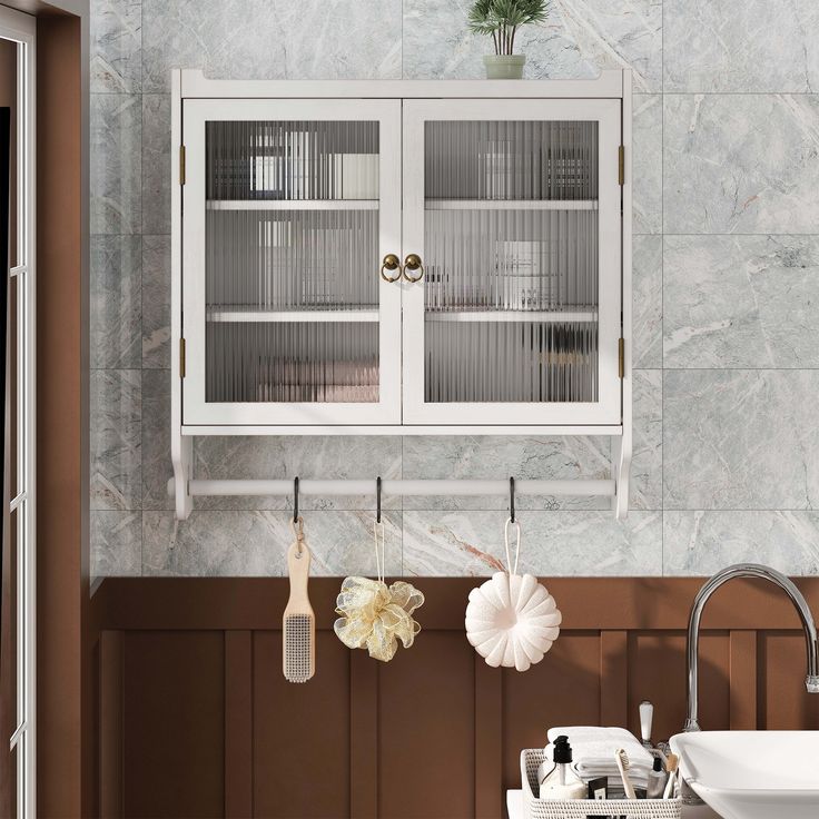 stylish bathroom wall cabinet