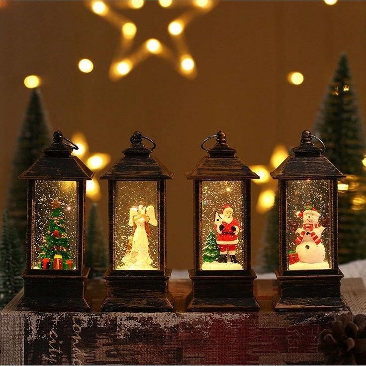 christmas decor lanterns