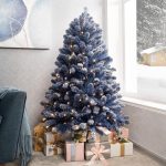 stylish blue and white ornaments