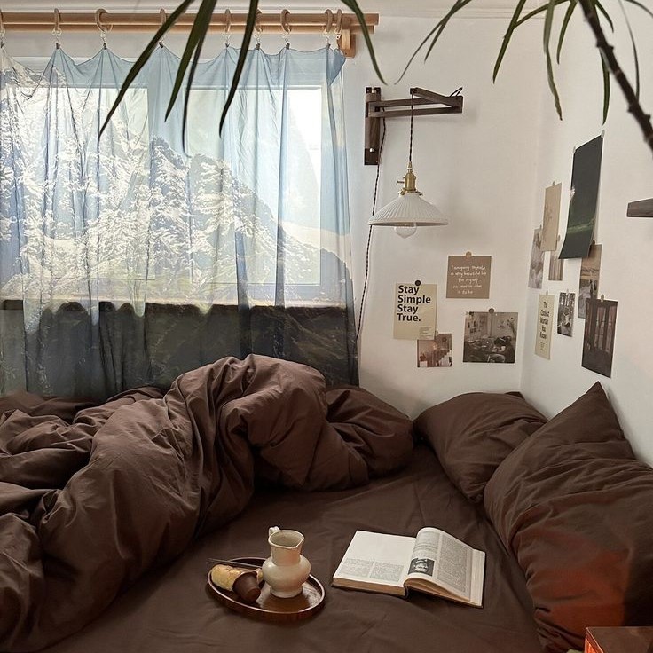 cozy brown bedroom decor